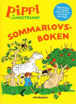 Astrid Lindgren Buch schwedisch - Pippi Sommarlovsboken, Spiele, Rätsel, Geschichten